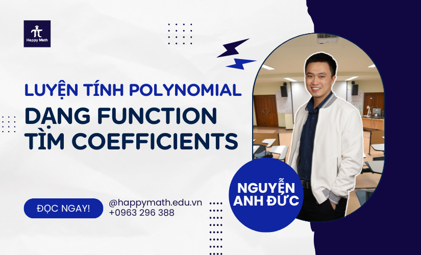 Luyện tính polynomial dạng function tìm coefficients